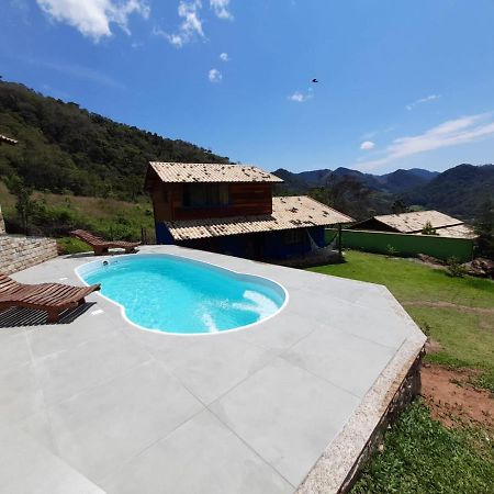 Chale Com Agua De Nascente E Com Vista Panoramica Villa Lumiar Dış mekan fotoğraf