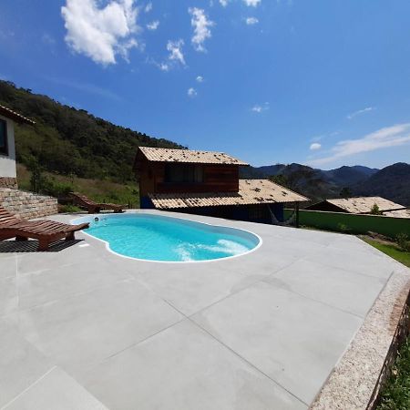 Chale Com Agua De Nascente E Com Vista Panoramica Villa Lumiar Dış mekan fotoğraf
