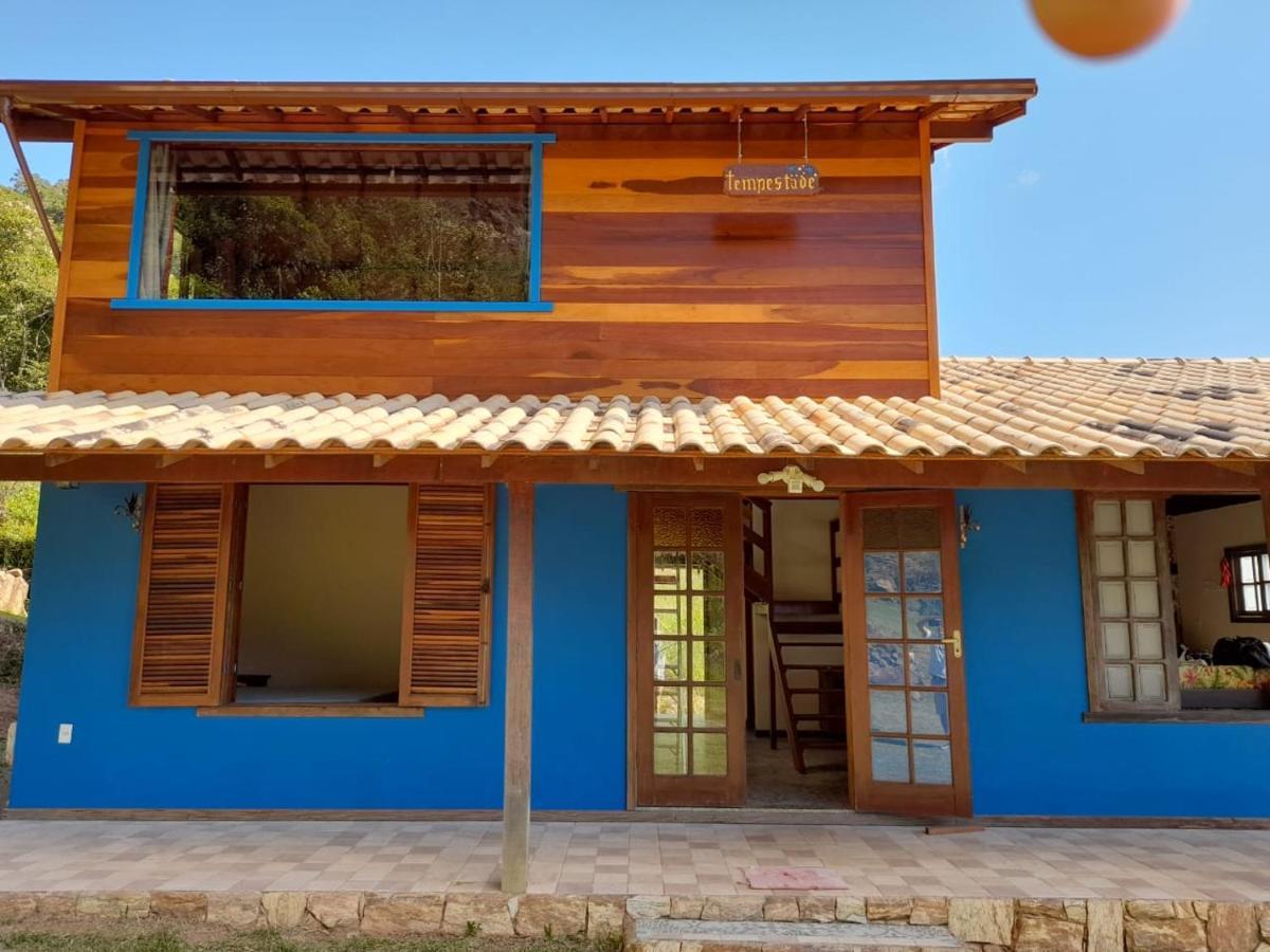 Chale Com Agua De Nascente E Com Vista Panoramica Villa Lumiar Dış mekan fotoğraf