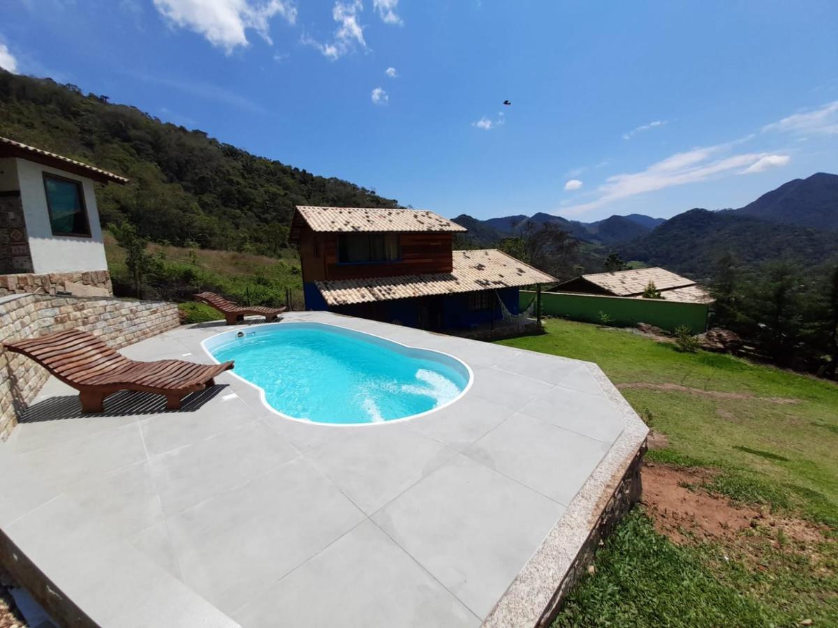 Chale Com Agua De Nascente E Com Vista Panoramica Villa Lumiar Dış mekan fotoğraf