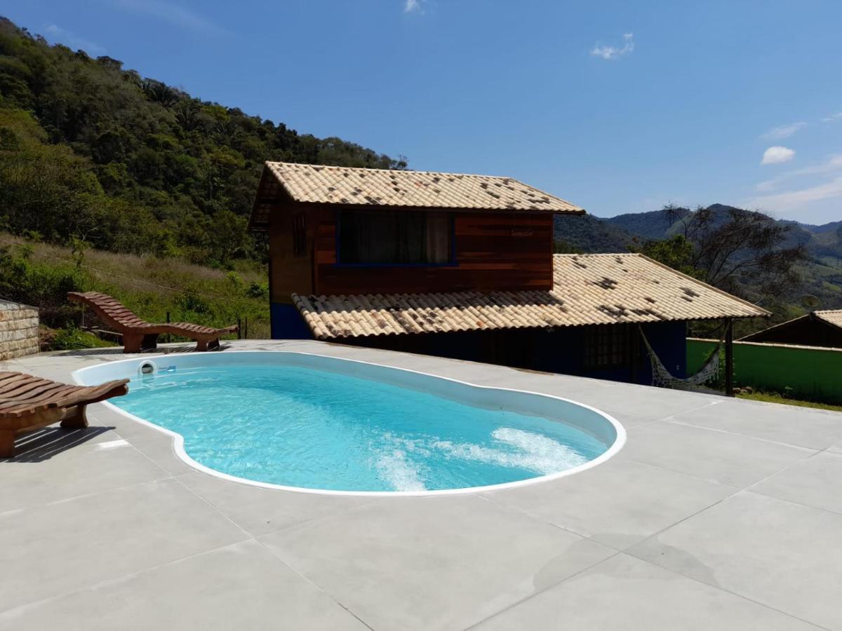 Chale Com Agua De Nascente E Com Vista Panoramica Villa Lumiar Dış mekan fotoğraf
