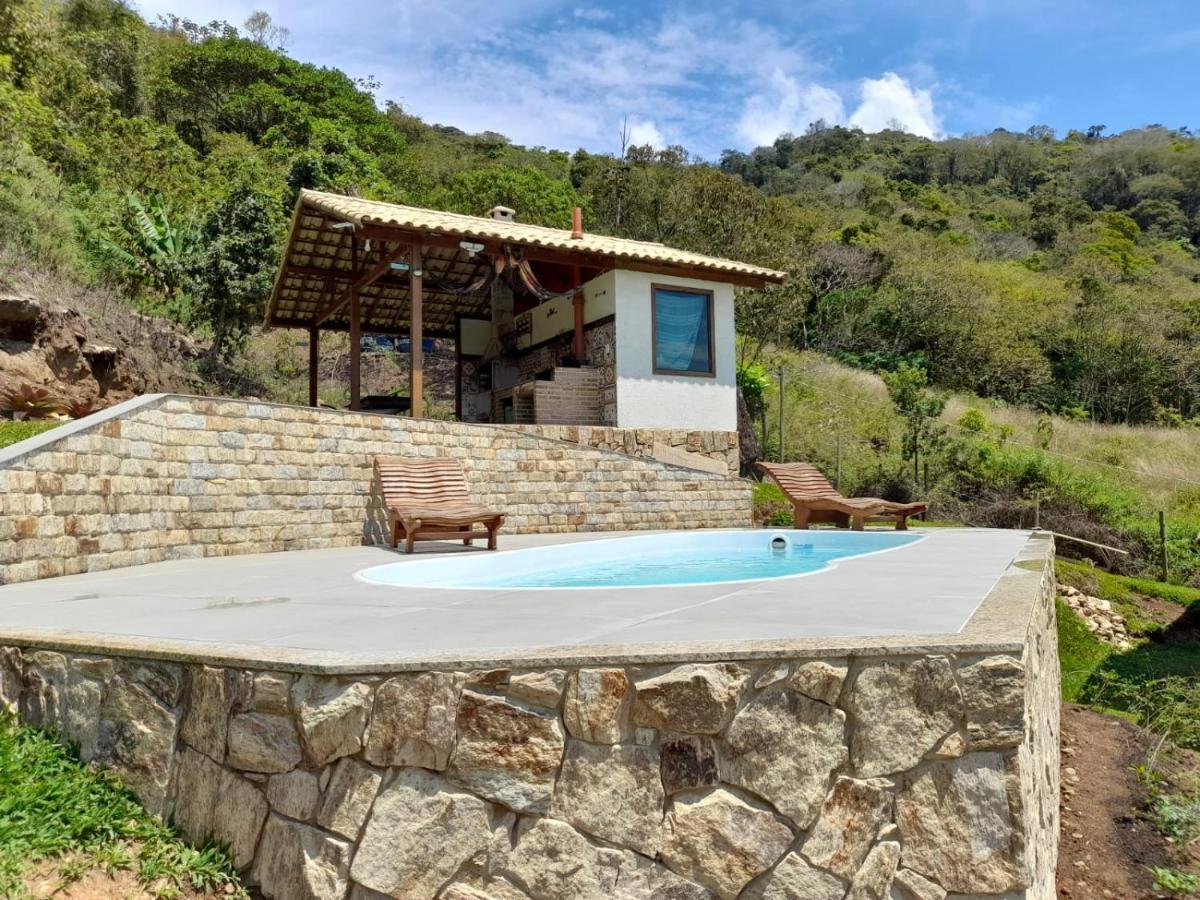 Chale Com Agua De Nascente E Com Vista Panoramica Villa Lumiar Dış mekan fotoğraf